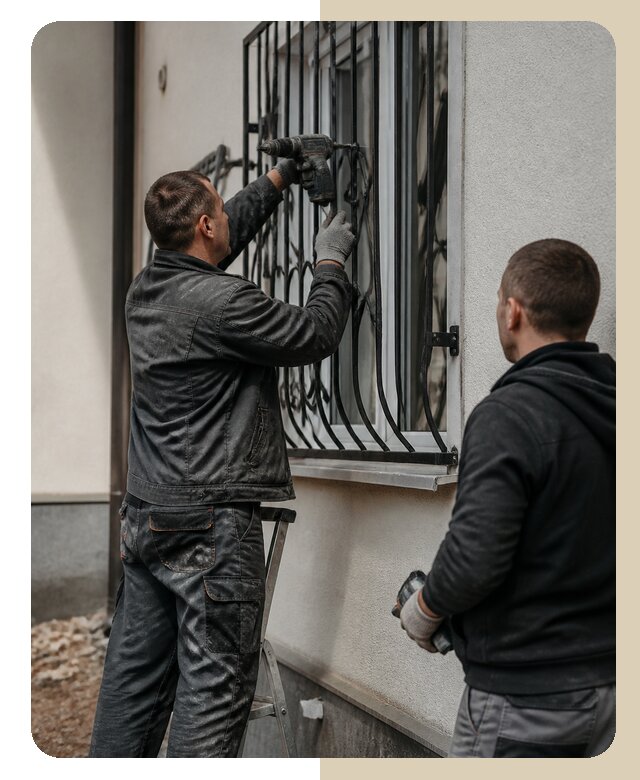 Установка наружных решеток в Салехарде от 5245 р. | ДвериЛегко-Слх